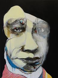 TODD STAHL // new drawing 2 project // blind contour descriptive portraits