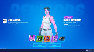 This female skin makes you look like a ghoul while featuring a green skin. Pink Ghoul Trooper Tonight Fortnite Item Shop 10 24 2019 Halloween Skins Youtube