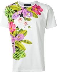 • millions of unique designs by independent artists. Etro Floral Print T Shirt 185 Farfetch Com Lookastic