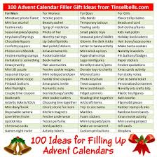 100 Advent Calendar Gift Ideas Fillers For Men Women And Kids Advent Calendar Gifts Homemade Advent Calendars Christmas Advent Calendar Diy