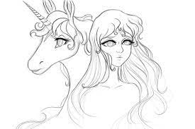 Primary, secondary, and tertiary colors. The Last Unicorn Line Work By Aniibunny On Deviantart
