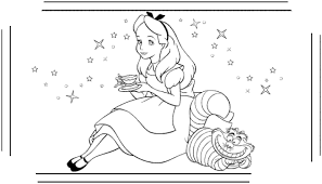 She is no longer the silent rebel that she was before she entered wonderland. Coloring Pages Alice In Wonderland 2010 Free