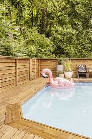 Universal construction fits most 52″ pools. My Above Ground Pool Deck A Two Year Follow Up Review