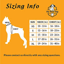 My Busy Dog Harness Vest No Pull Easy On Off Front Back