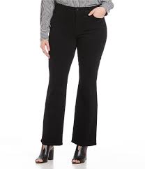 nydj plus barbara bootcut jeans dillards