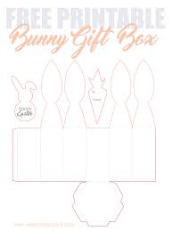 Form a pipe cleaner loop to sit on top of your head and twist other ends together. Free Bunny Ears Gift Box Printable For Easter Now Thats Peachy