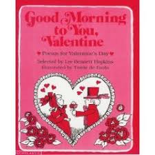 We did not find results for: Good Morning To You Valentine By Lee Bennett Hopkins