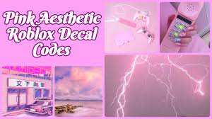 Roblox aesthetic teal background (page. Pink Aesthetic Roblox Decal Codes Youtube