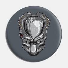 Wolf Predator Mask Cool Pin Teepublic A predator's mask is part of a predator's armoury. wolf predator mask