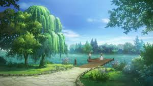 Violet evergarden, anime girls, blue eyes, face, profile, simple background. Thread By Nxonnetflix Every Background Drawing In Violet Evergarden Is Like A Beautiful Classical Painting