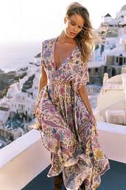 11 Flirty Day To Night Dresses That Are Perfect For Summer Sporteluxe Boho Dresses Long Floral Print Maxi Dress Boho Dress