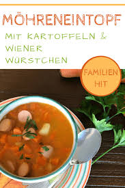 Mohreneintopf Mit Kartoffeln Und Wiener Wurstchen Rezept In 2020 Mohreneintopf Mohren Eintopf Eintopf