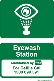 There is a free medication list template in word format that can be customized. Eyewash Station Sign Free Pdf Poster Download Alscofirstaid Com Au