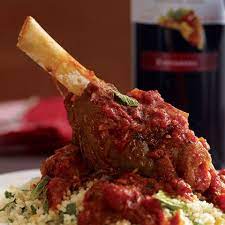 Lamb Shanks With Lemon Couscous Recipe Delicious Magazine Recipe Lemon Couscous Recipe Lamb Shanks Lamb Shank Recipe