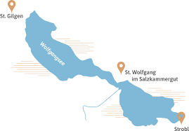 Tiefe bis zu 114 m. Region Seesterne Hotels Am Wolfgangsee Im Salzkammergut St Wolfgang Strobl St Gilgen