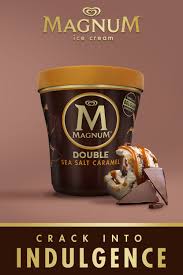 Double Sea Salt Caramel Ice Cream Tub In 2020 Magnum Ice Cream Ice Cream Menu Salted Caramel Ice Cream