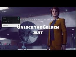 Control outfits unlock guide is here to explain how you can unlock golden suit, candidate p7 and other outfits in the game. How To Unlock Golden Suit In Control Luck Puzzle Solution Gamer Tweak