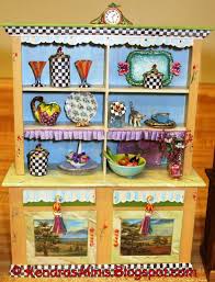 Kendra S Minis Mackenzie Childs Inspired Dollhouse Miniatures Doll House Dollhouse Miniatures Mackenzie Childs Inspired