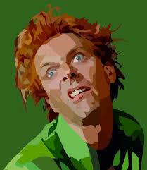 Drop dead fred print