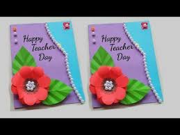 Teachers paint their minds and guide their thoughts share their. Cara Membuat Kartu Ucapan Hari Guru Selamat Hari Guru Kartu Origami