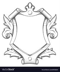 I find all of his pictures profound, provocative, and gorgeous. Baroque Shield Drawing Royalty Free Vector Image Shield Drawing Drawings Art Deco Design Graphics