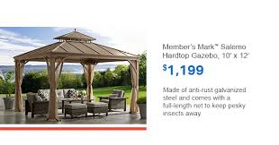 Our top recommendation for hardtop gazebo. Sam S Club Spring Forecast Hot New Items Milled
