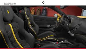 Look for a ferrari f12tdf for sale with low miles and the signature yellow color for the highest resale. Ferrari On Twitter Black Tailormade Interiors With Yellow Accents For An Aggressive Allure Ferrari488gtb Ferrari