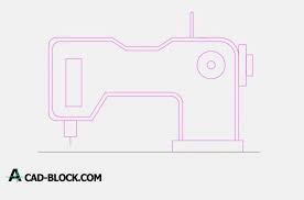 Discover furnishings and inspiration to create a better life at home. Cad Sewing Machine Dwg Free Cad Blocks