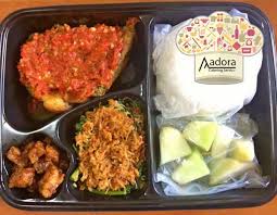 Gambar Nasi Kotak Ayam Penyet Malaytimes