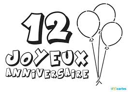 Coloriage enfant triste coloriage a imprimer titeuf est. 16 Cartes Joyeux Anniversaire Age 12 Ans Gratuits 123 Cartes