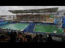 Discover the olympic pool located on the coast of barcelona, it has everything you crol centre calella is a sports facility boasting an outdoor olympic swimming pool with 10 lanes (50m x 25m). Why The Rio Olympics Pools Turned Green Youtube