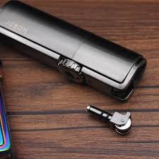 Jobon Brand Compact Wheel Butane Lighter Fire Starters Butane Lighter Butane Torch Lighter