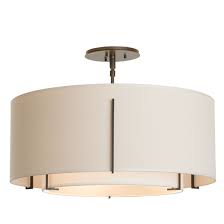 Maybe you would like to learn more about one of these? Exos Double Shade Semi Flush Hubbardton Forge