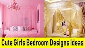 Deep and saturated shades of gray and pink unite in this powerful and vivacious bedroom designed by alessandra branca. Cute Bedroom Designs For Girls Pink Bedroom Youtube