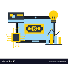 Computer Bitcoin Card Chart Tablet Fintech