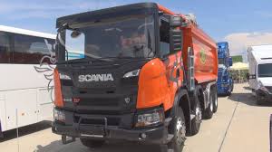 The cab includes a bunk for. Scania G 410 Xt B8x4hz Cng Tipper Truck 2019 Exterior And Interior Youtube