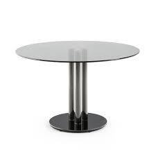 Table A Manger Ronde En Verre Trempe Neso Table Ronde En Verre Table A Manger Ronde En Verre Et Table A Manger Ronde