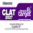 Vidhigya Target CLAT 2027 with Class 12th