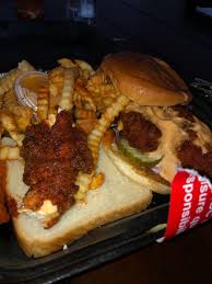 It is located downtown in a location that previously housed another fried chicken place, which went bust pretty fast. Dave S Hot Chicken Reaper Edition Foodlosangeles