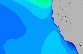 california swell chart maps california surf california