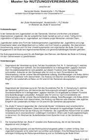 Der nutzungsvertrag gilt auf unbestimmte zeit. Muster Fur Nutzungsvereinbarung Pdf Free Download