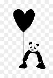 Galaxy planet bintang malam langit hitam alam cinta kertas dinding. Panda Raksasa Desktop Wallpaper Hitam Dan Putih Gambar Png