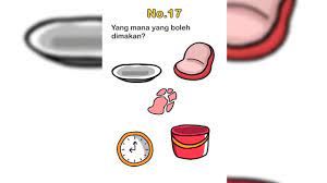 Permainan yang cukup mengasah otak, brain out, bisa membuat kalian pusing hanya dengan memainkannya. Brain Out Level 17 Yang Mana Yang Boleh Dimakan 2020 Youtube