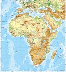 Karte von afrika mit der lage aller afrikanischen länder und ihren politischen beschreibung: Diercke Weltatlas Kartenansicht Afrika Physische Ubersicht 978 3 14 100870 8 180 3 1