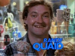 People have brought up how weird it was that Anthony Michael Hall and  Robert Downey Jr were cast members, but I've rarely seen anyone bring up  that Randy Quaid, an Oscar nominated