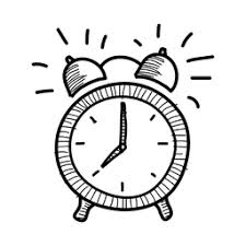 Hand Drawn Alarm Clock Icon In 2020 Clock Icon Clock Drawings Iphone Clock