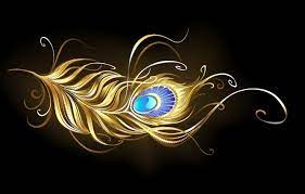 Feather desktop animaatio, golden wings, color, desktop wallpaper, data png. Wallpaper Abstraction Stone Golden Feather Images For Desktop Section Abstrakcii Download