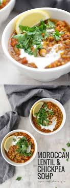 Moroccan Lentil Chickpea Soup Delish Knowledge Recipe Chickpea Soup Spicy Recipes Healthy Soup Recipes