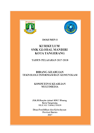 Itulah yang dapat kami bagikan terkait dokumen 1 kurikulum 2013 smk doc. Struktur Kurikulum 2013 Smk Multimedia Doc