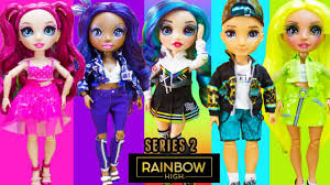 Anke engelke, max giermann und kurt krömer sind wieder dabei. Rainbow High Series 2 Dolls Full Collection New Boy Doll Krystal Bailey Amaya Rain More Youtube